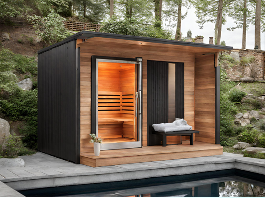 Wellness-W Outdoor Infrared Sauna for 6 people